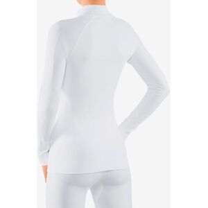 FALKE Women's Maximum Warm High Zip Neck W L/s Sh Functional Yarn Quick Dry 1 Piece Base Layer Top, White 2860, XL FALKE Women's Maximum Warm High Zip Neck W L/s Sh Functional Yarn Quick Dry 1 Piece Base Layer Top, White 2860, XL