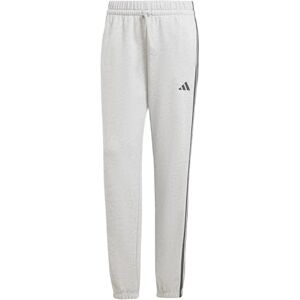 adidas Women's Essentials 3-Stripes French Terry Cuffed Pants, Medium Grey Heather/Black, XL adidas Women's Essentials 3-Stripes French Terry Cuffed Pants, Medium Grey Heather/Black, XL