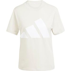 adidas Women's Essentials Big Logo Cotton T-Shirt, Wonder Alumina/White, XL adidas Women's Essentials Big Logo Cotton T-Shirt, Wonder Alumina/White, XL