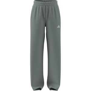 adidas Women's Essentials 3-Stripes Open Hem French Terry Pants, Wonder Sage/White, XL adidas Women's Essentials 3-Stripes Open Hem French Terry Pants, Wonder Sage/White, XL