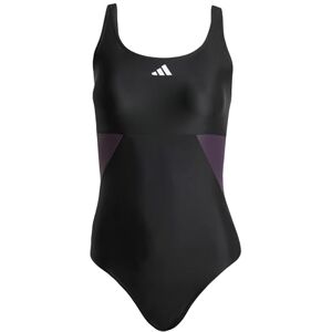 adidas Women's Colourblock Swimsuit, Black/Legend Ivy, 30 adidas Women's Colourblock Swimsuit, Black/Legend Ivy, 30