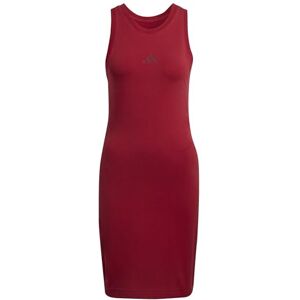 adidas Women's Future Icons Small Logo Dress, Active Maroon, M adidas Women's Future Icons Small Logo Dress, Active Maroon, M