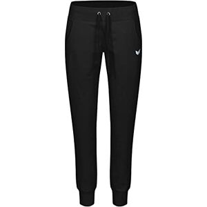 Erima Women's Casual Basics Sweatpants with Waistband, Black, Size 42 Erima Women's Casual Basics Sweatpants with Waistband, Black, Size 42