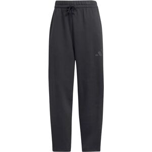 adidas Women's Essentials Contemporary Logo Fleece Barrel Pants, Black, XL adidas Women's Essentials Contemporary Logo Fleece Barrel Pants, Black, XL