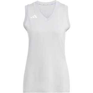 adidas Women's Volleyball Quickset Sleeveless Jersey, Team Light Grey, M Tall adidas Women's Volleyball Quickset Sleeveless Jersey, Team Light Grey, M Tall