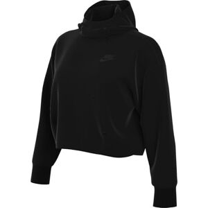 Nike Top W NSW Tch FLC Os HDY, Black/Black, FV6322-010, XL Nike Top W NSW Tch FLC Os HDY, Black/Black, FV6322-010, XL