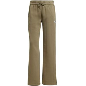 adidas Women's Essentials Small Logo Feel Cozy Open Hem Pants, Olive strata/White, XL adidas Women's Essentials Small Logo Feel Cozy Open Hem Pants, Olive strata/White, XL