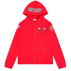 Pro Standard Big Boys NBA Chicago Bulls Classic Chenille Full Zip Hoodie Red M Pro Standard Big Boys NBA Chicago Bulls Classic Chenille Full Zip Hoodie Red M
