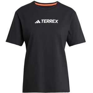 adidas Women's Terrex Classic Logo T-Shirt, Black, M adidas Women's Terrex Classic Logo T-Shirt, Black, M