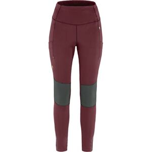 Fjällräven Women's Abisko Värm Trekking Tights Trekking, Port/Iron Grey, M Fjällräven Women's Abisko Värm Trekking Tights Trekking, Port/Iron Grey, M