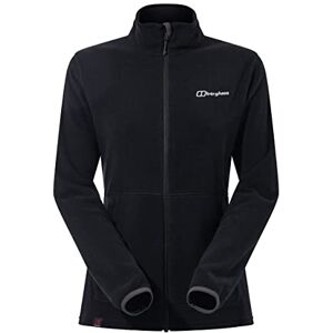 Berghaus Women's Prism 2.0 Micro Interactive Full Zip Fleece Jacket Added Warmth Flattering Style Durable, Black/Black Berghaus Women's Prism 2.0 Micro Interactive Full Zip Fleece Jacket Added Warmth Flattering Style Durable, Black/Black