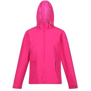 Regatta Womens Laiyah Waterproof Jackets Hooded Pink Fusion L Regatta Womens Laiyah Waterproof Jackets Hooded Pink Fusion L