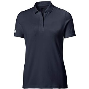 Helly Hansen Women's W Crew Tech Polo, Navy, XL Helly Hansen Women's W Crew Tech Polo, Navy, XL