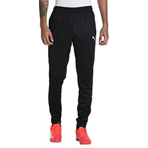 Puma Unisex Teamrise Poly Training Football Pants, Black- White, XL EU Puma Unisex Teamrise Poly Training Football Pants, Black- White, XL EU