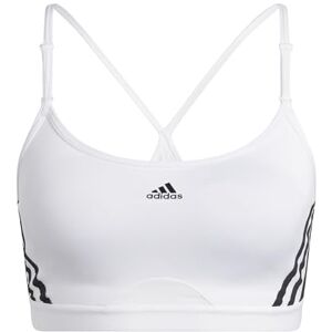 adidas Sports Bra Brand Model AER LS 3S White/Black