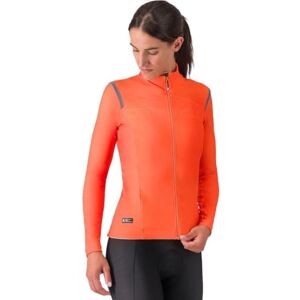 CASTELLI 4520559-857 TUTTO NANO RoS W J. Jacket Women's RED ORANGE Size S CASTELLI 4520559-857 TUTTO NANO RoS W J. Jacket Women's RED ORANGE Size S