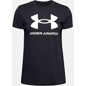 Under Armour Women's UA Logo SS Shirt Black Under Armour Women's UA Logo SS Shirt Black