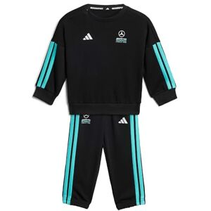 adidas Unisex Baby Mercedes Amg Petronas Formula 1 Team Dna Baby Jogger Long Sleeve Track Suit, black/semi mint rush, 3-4 Years adidas Unisex Baby Mercedes Amg Petronas Formula 1 Team Dna Baby Jogger Long Sleeve Track Suit, black/semi mint rush, 3-4 Years