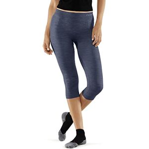 Falke Wool Tech Light 3/4 Tights - Capitain Blue - Natural Wool, Odor Control, Flexibility - Tights Falke Wool Tech Light 3/4 Tights - Capitain Blue - Natural Wool, Odor Control, Flexibility - Tights