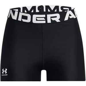 Under Armour Women's HeatGear Shorty, Comfortable, Moisture-Wicking Ladies Gym Shorts, Chafe-Free Compression Shorts for Training Black Under Armour Women's HeatGear Shorty, Comfortable, Moisture-Wicking Ladies Gym Shorts, Chafe-Free Compression Shorts for Training Black
