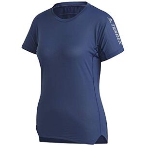 adidas W Agr Alla Tee Women's Short-Sleeved T-Shirt, Womens, Short0Sleeved T-Shirt, FR4175, Tech Indigo, M adidas W Agr Alla Tee Women's Short-Sleeved T-Shirt, Womens, Short0Sleeved T-Shirt, FR4175, Tech Indigo, M