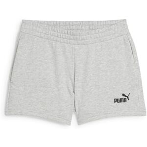 Puma ESS Small No. 1 Logo 4'' Shorts TR Light Gray Heather Puma ESS Small No. 1 Logo 4'' Shorts TR Light Gray Heather