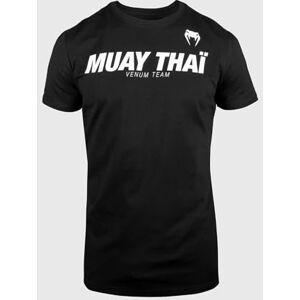 Venum , Muay Thai VT T-Shirt, Men's, M, Black/White Venum , Muay Thai VT T-Shirt, Men's, M, Black/White