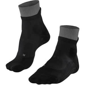 FALKE Women's RU Trail W So Functional Yarn Anti-Blister 1 Pair Running Socks, Black 3003, 2.5-3.5 FALKE Women's RU Trail W So Functional Yarn Anti-Blister 1 Pair Running Socks, Black 3003, 2.5-3.5