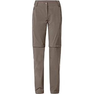 VAUDE Farley Stretch Zo T-Zip Pants Women's Pants coconut, 52-Long VAUDE Farley Stretch Zo T-Zip Pants Women's Pants coconut, 52-Long