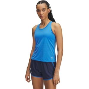 Under Armour Women's Launch Singlet, Lightweight Running Vest with Classic Racerback Design, Women's Vest for Sports, Training and Athletics,Blue Atlantis / / Reflective,LG Under Armour Women's Launch Singlet, Lightweight Running Vest with Classic Racerback Design, Women's Vest for Sports, Training and Athletics,Blue Atlantis / / Reflective,LG