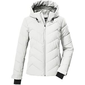 killtec KSW 31 WMN SKI QLTD Women's Ski Jacket/Functional Jacket in Down Look with Hood and Snow Guard Off-White 38 43417-000 killtec KSW 31 WMN SKI QLTD Women's Ski Jacket/Functional Jacket in Down Look with Hood and Snow Guard Off-White 38 43417-000