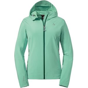 Schöffel W Softshell Jacket Tonion Green – Windproof Breathable Women's Softshell Jacket, Size 12 – Colour Matcha Mint, Matcha Mint, M Schöffel W Softshell Jacket Tonion Green – Windproof Breathable Women's Softshell Jacket, Size 12 – Colour Matcha Mint, Matcha Mint, M