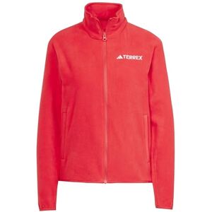 adidas Women's Terrex Multi Essentials Full Zip Fleece Jacket, pure ruby, 3XL adidas Women's Terrex Multi Essentials Full Zip Fleece Jacket, pure ruby, 3XL