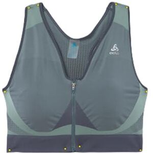 Odlo Women's Damen Seamless HIGH Sport-Bralette Bra, Blue, M Odlo Women's Damen Seamless HIGH Sport-Bralette Bra, Blue, M