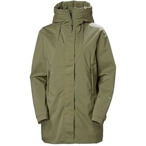 Helly Hansen Womens W Victoria Mid Length Raincoat, Green, M Helly Hansen Womens W Victoria Mid Length Raincoat, Green, M