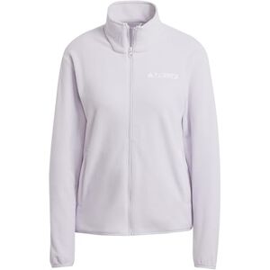 adidas Women's Terrex Multi Essentials Full Zip Fleece Jacket, silver dawn, 3XL adidas Women's Terrex Multi Essentials Full Zip Fleece Jacket, silver dawn, 3XL
