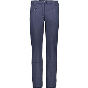 CMP Woman Pant With Inner Gaiter, Black Blue, XL CMP Woman Pant With Inner Gaiter, Black Blue, XL