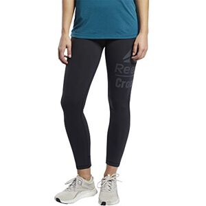 Reebok RC Lux 7/8 Large Branding Tights, Women, womens, FQ2264, Black, XXS Reebok RC Lux 7/8 Large Branding Tights, Women, womens, FQ2264, Black, XXS