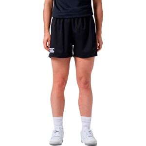 Canterbury Women's Professional 2.0 Shorts Rugby Shorts CCC Logo Gym Shorts, Black, 18 Canterbury Women's Professional 2.0 Shorts Rugby Shorts CCC Logo Gym Shorts, Black, 18