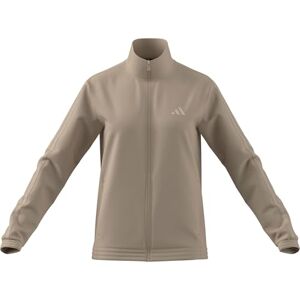 adidas Women's TRICOT 3-STRIPES TRACKTOP, Crystal Linen, M Tall adidas Women's TRICOT 3-STRIPES TRACKTOP, Crystal Linen, M Tall