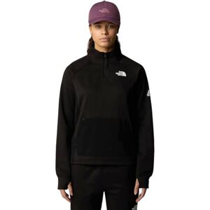 The North Face NF0A893VJK31 W MA FLEECE 1/4 ZIP Sweatshirt Women's TNF BLACK Size M The North Face NF0A893VJK31 W MA FLEECE 1/4 ZIP Sweatshirt Women's TNF BLACK Size M