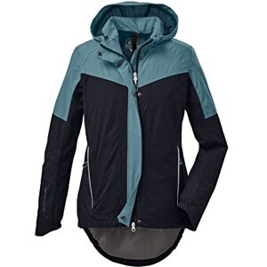 killtec KOS 27 WMN JCKT Women's Functional Jacket with Hood and Splash Guard Packable Waterproof Dark Navy 42 38292-000 killtec KOS 27 WMN JCKT Women's Functional Jacket with Hood and Splash Guard Packable Waterproof Dark Navy 42 38292-000