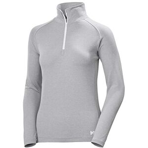 Helly Hansen W Verglas 1/2 Zip Midlayer Womens Grey Fog Melange XL Helly Hansen W Verglas 1/2 Zip Midlayer Womens Grey Fog Melange XL