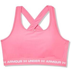 Under Armour Women's Mid Bra, Comfortable and Breathable Women's Sports Bra, Supportive Racer Back Gym Bra with Removable Cups Under Armour Women's Mid Bra, Comfortable and Breathable Women's Sports Bra, Supportive Racer Back Gym Bra with Removable Cups