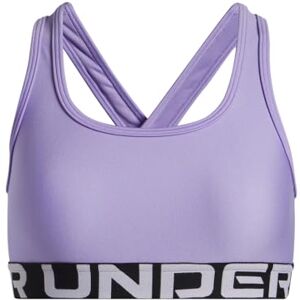 Under Armour Girls' Crossback Bra, Comfortable Sports Bra with Crossover Straps and Keyhole Detail, Supportive Girls' Gym Wear,Transparent / / White,YXL Under Armour Girls' Crossback Bra, Comfortable Sports Bra with Crossover Straps and Keyhole Detail, Supportive Girls' Gym Wear,Transparent / / White,YXL