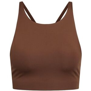 Girlfriend Collective Women's Topanga Bra, Cross-Back Sports, erdfarben, S Girlfriend Collective Women's Topanga Bra, Cross-Back Sports, erdfarben, S