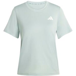 adidas Women's Train Essentials 3-Stripes Workout T-Shirt, Wonder Sage/White, L adidas Women's Train Essentials 3-Stripes Workout T-Shirt, Wonder Sage/White, L