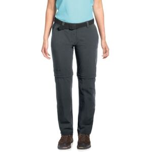 maier sports NATA 2, Women's Hiking Trousers, Water-Repellent Outdoor Trousers for Trekking and Hiking, Handy Zip-Off Function, PFC-Free, mSTRETCH pro 4 & Dryprotec Graphite maier sports NATA 2, Women's Hiking Trousers, Water-Repellent Outdoor Trousers for Trekking and Hiking, Handy Zip-Off Function, PFC-Free, mSTRETCH pro 4 & Dryprotec Graphite