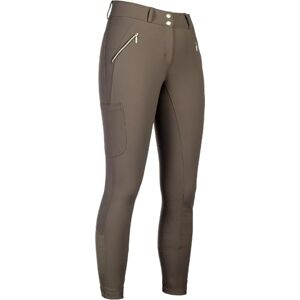 HKM Women's Lia High Waist Silicone Full seat Riding Breeches, Beige, 26 HKM Women's Lia High Waist Silicone Full seat Riding Breeches, Beige, 26