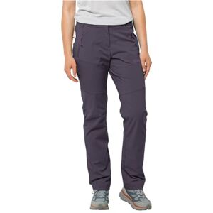 Jack Wolfskin Women's Glastal Pants W Softshell Hiking Trousers, Dark Grape, 44 (EU) Jack Wolfskin Women's Glastal Pants W Softshell Hiking Trousers, Dark Grape, 44 (EU)